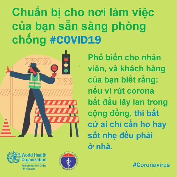 Picture 6 of WHO collaborates with the Ministry of Health to provide necessary precautions when working to prevent Covid-19