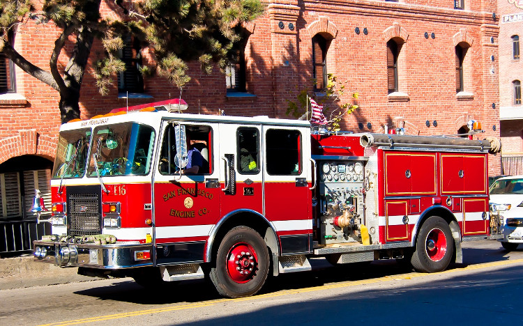 Picture 2 of Why are fire trucks red?
