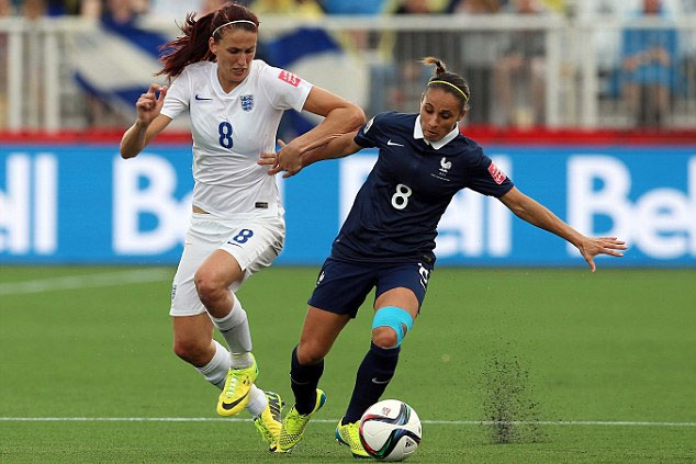 Picture 1 of Why are women playing football more dangerous than men?