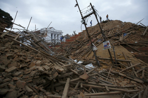 Picture 1 of Why do earthquakes in Nepal have great destructive power?