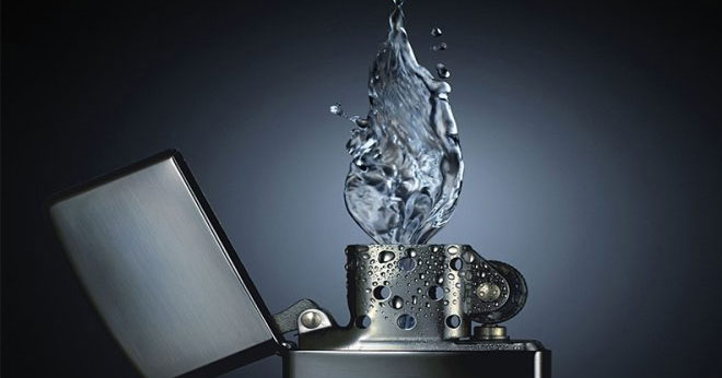 Picture 1 of Why does the water not burn?