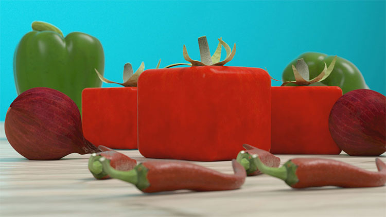 Picture 1 of Why don't we see square vegetables?