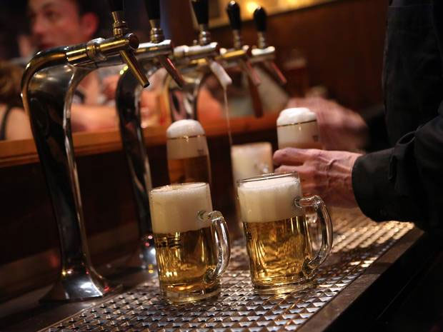 Picture 1 of Why is beer harder to overflow than coffee?
