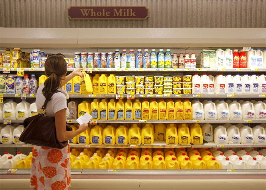 Picture 5 of Why is milk contained in a rectangular paper box?