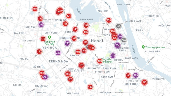 Picture 2 of Why is the air in Hanoi unusually polluted this morning?