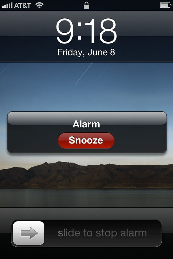 Picture 1 of Why is the 'postponing' button (Snooze) really an opinion?
