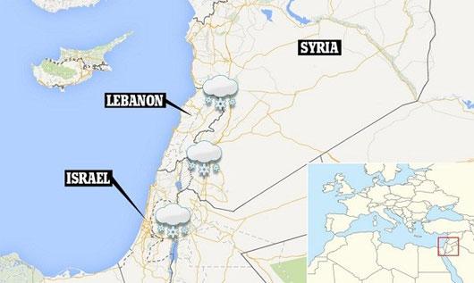 Picture 10 of Why is unusual snowfall in Vietnam, Egypt and the Middle East?