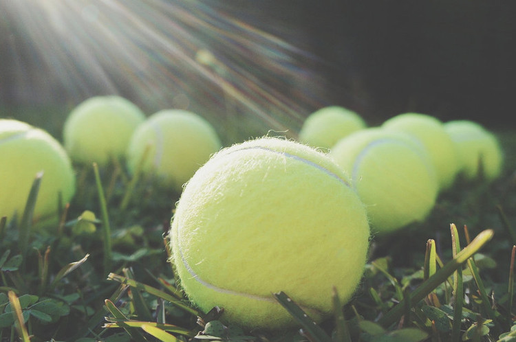 Picture 1 of Why should you bring tennis balls with you when flying?