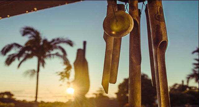 Picture 1 of Wind chimes can encourage children to eat more green vegetables