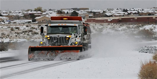 Picture 1 of Winter storm attacks the US, 13 people die
