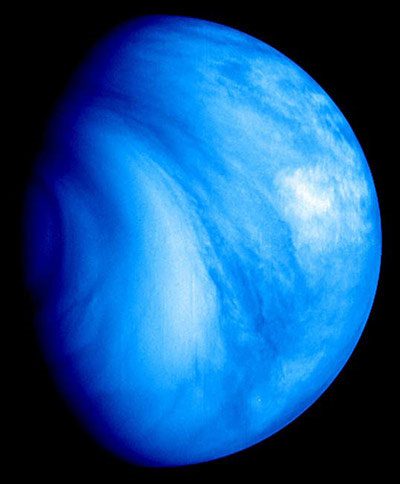 Picture 1 of Without magnetic fields, Venus still has an aurora