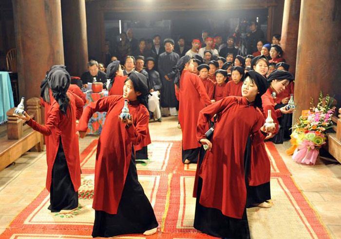 Picture 10 of Xoan singing in Phu Tho - World intangible cultural heritage in Vietnam