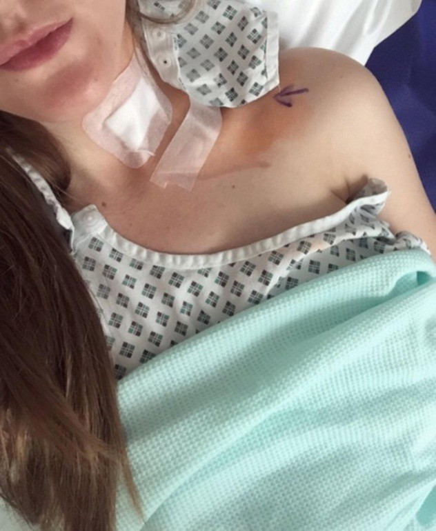 Picture 1 of Young girl with strange disease