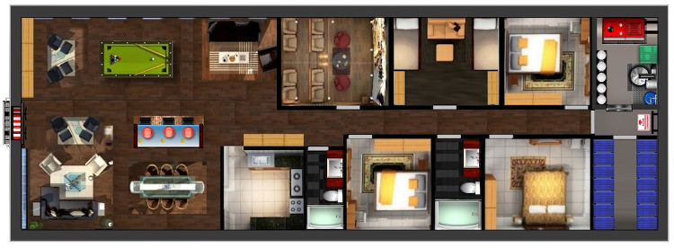Picture 8 of Zone 575 anti-apocalyptic bunker for rich American houses