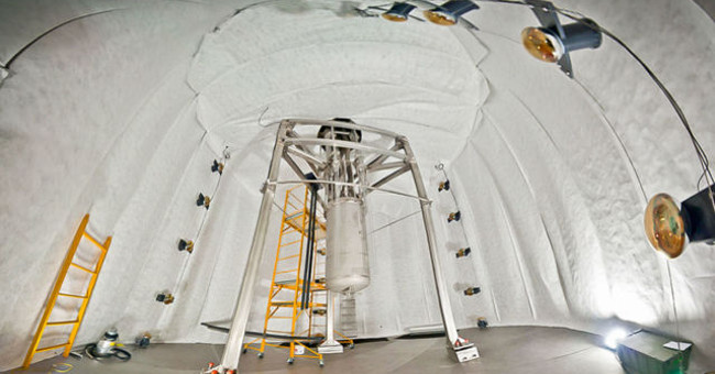 $ 9.2 million detector looking for dark matter failed