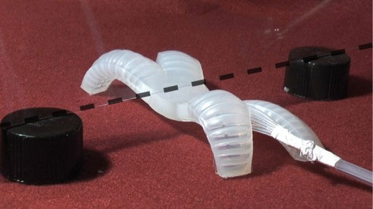 'Super soft plastic' robot