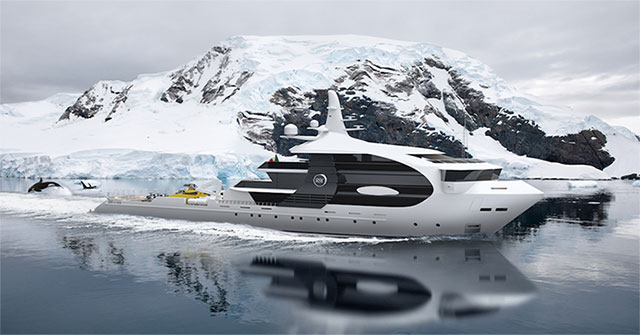 Super yachts look like killer whales