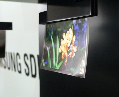 0.05 mm OLED screen