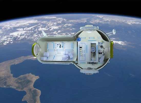 1 million USD for 5 days in a space hotel