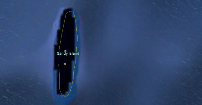 10 exotic places on Google Earth map