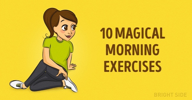 10 simple exercises for energetic mornings