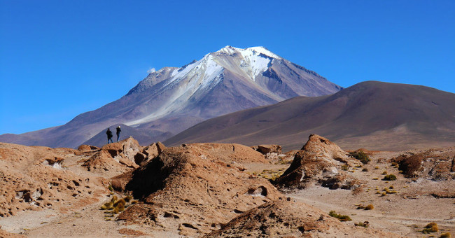 1000 degree C water tank under Bolivia volcano