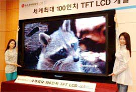 100-inch liquid crystal display