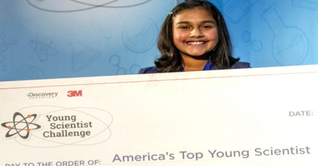 12-year-old female student makes lead-water detector