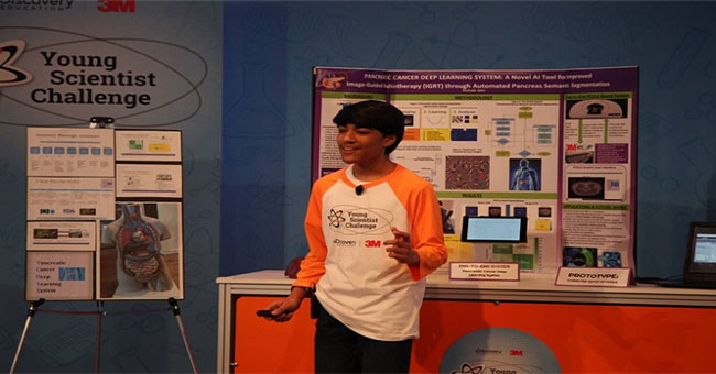 13-year-old boy found the algorithm to help treat pancreatic cancer