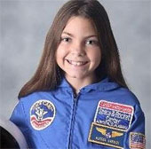 13-year-old girl and dreams of living on Mars