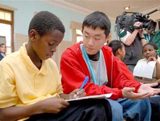14 years old and the title of outstanding Young Scientist of the year