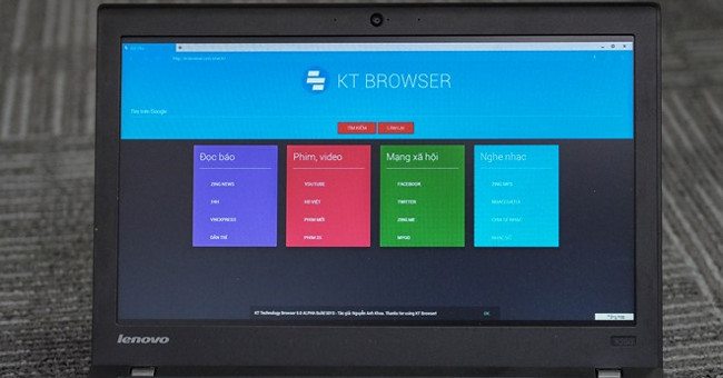 15-year-old male student makes his own web browser and virtual assistant in Vietnam