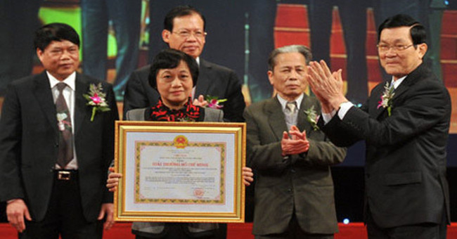 16 works won the 'Nobel Prize in science of Vietnam'