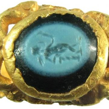 1,700-year-old gold rings engrave love figures