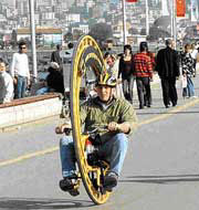 1-wheel bicycle