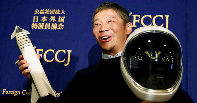 20,000 women apply to the Moon with Japanese billionaires