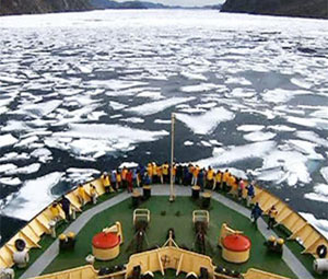 2040 will no longer have ice in the Arctic?