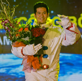 20-year-old international student took the opportunity to fly into space