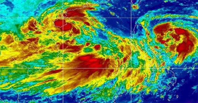 3 depressions pressed on the sea, the Central faced unusual wind and rain