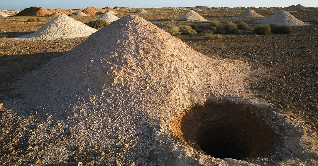3500 people live in the underground town in Australia