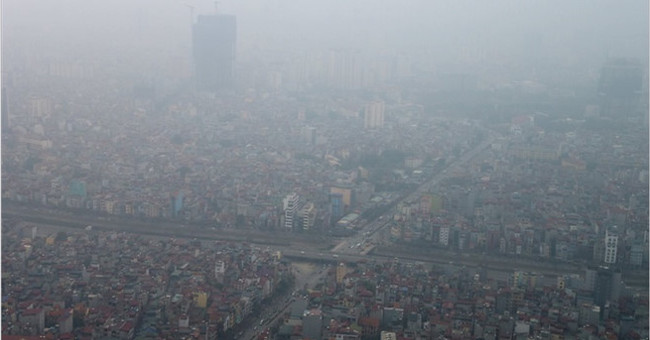 37 days of clean air in the year, Hanoi is more polluted than Jakarta