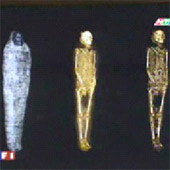 3,800-year-old Egyptian mummy was exhibited in Toulouse (France)