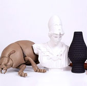 3D printers can print both wood, limestone and metal