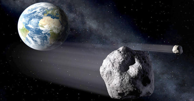 4 asteroids towards Earth at a speed of 50,000km / h