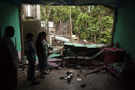 4 consecutive earthquakes in Guatemala in just 2 hours