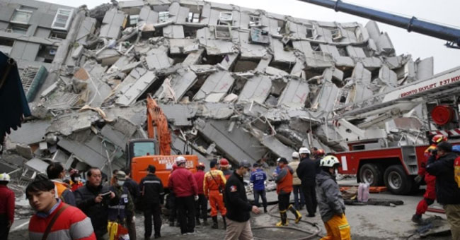 4 Vietnamese were stranded in houses collapsed due to the Taiwan earthquake