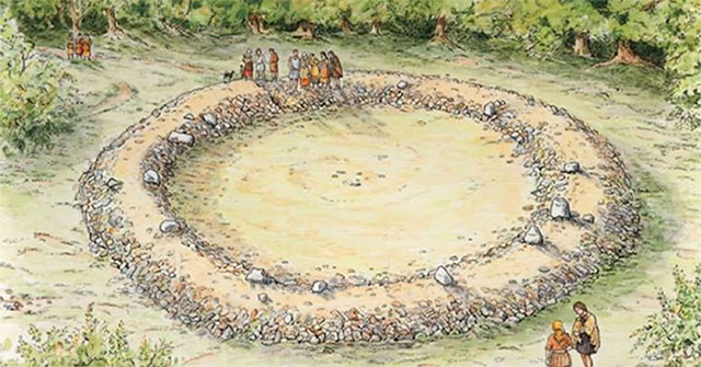 4,500 year old stone circle discovered in the forest