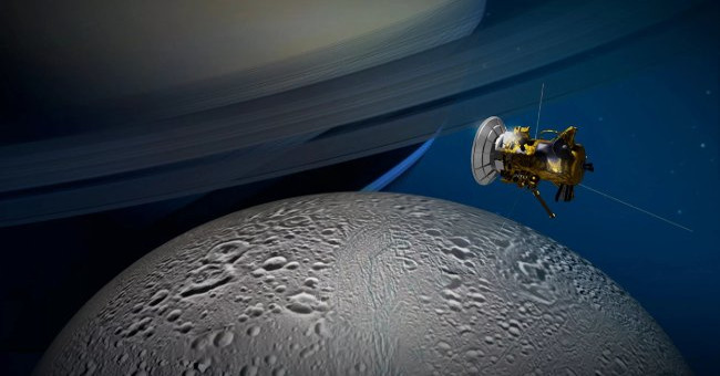 50 images of Saturn's Enceladus moon - where life can exist (Part 1)