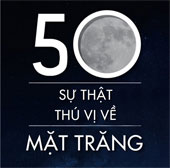 50 interesting facts about the moon
