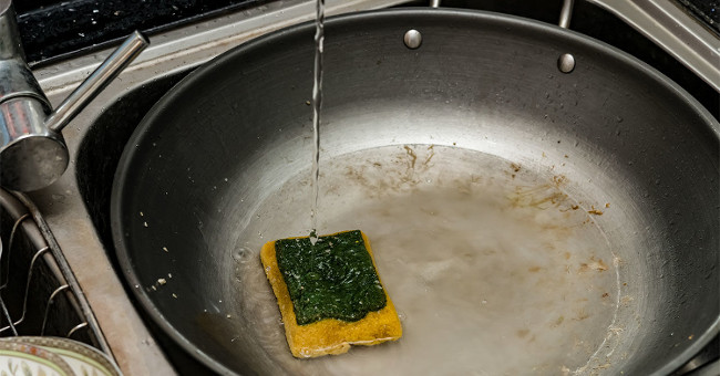 50,000 billion bacteria in ... dishwashing pieces